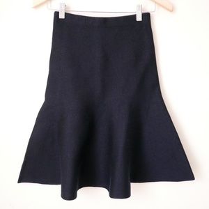 Calvin Klein Collection Knit Flare Skirt